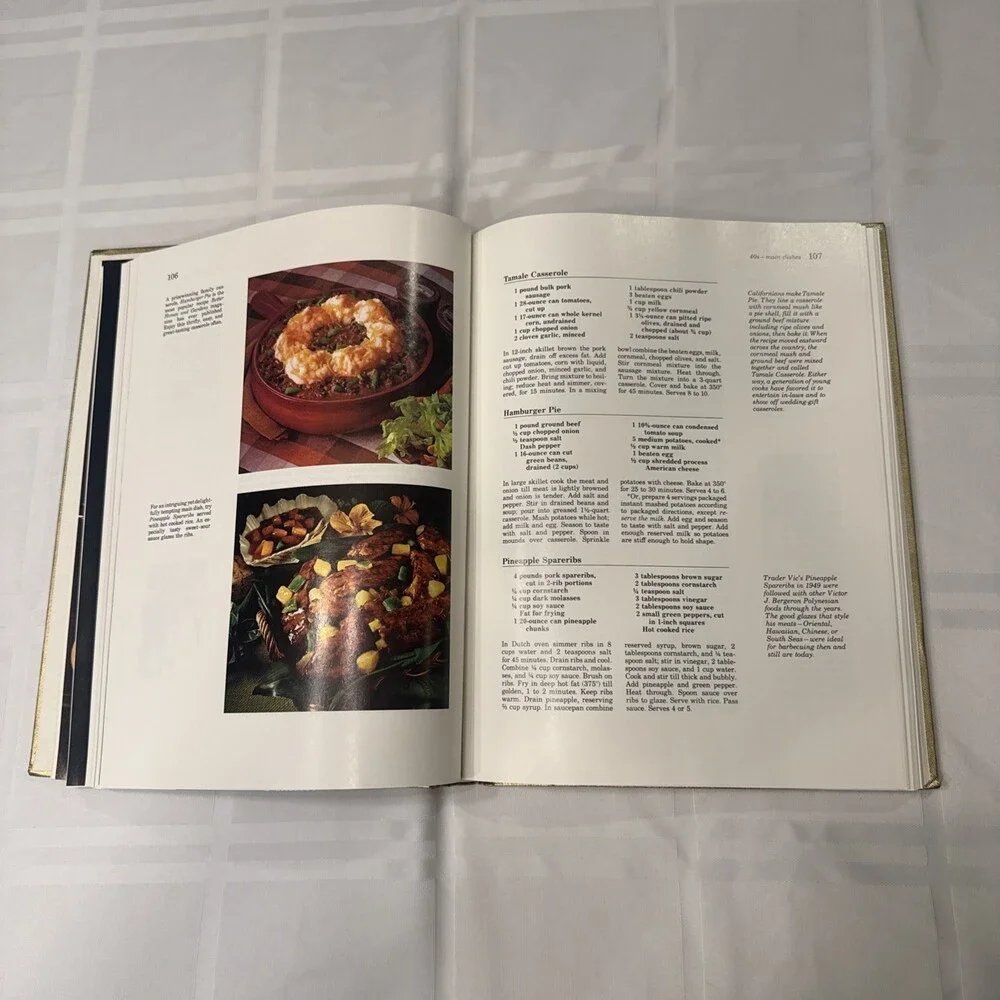 Better Homes And Gardens Golden Treasury Of Cooking Gold HC 1973 Illustrated USA